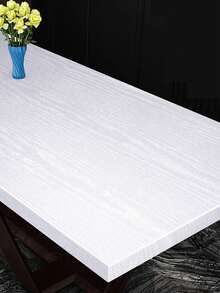 1卷黑白经典木纹贴纸，自粘式高品质壁纸，适用于厨房台面、橱柜、桌子、墙面翻新，光面防油墙贴 - 白木紋 - 查看 6