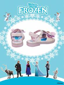 Disney 1 đôi dép xăng đan công chúa Anna chính hãng dành cho trẻ em, thích hợp cho mặc hàng ngày, lễ hội, thể thao, hoạt động ngoài trời, thoải mái, chống trơn trượt, thoáng khí. - Màu tím hoa cà - Xem 3