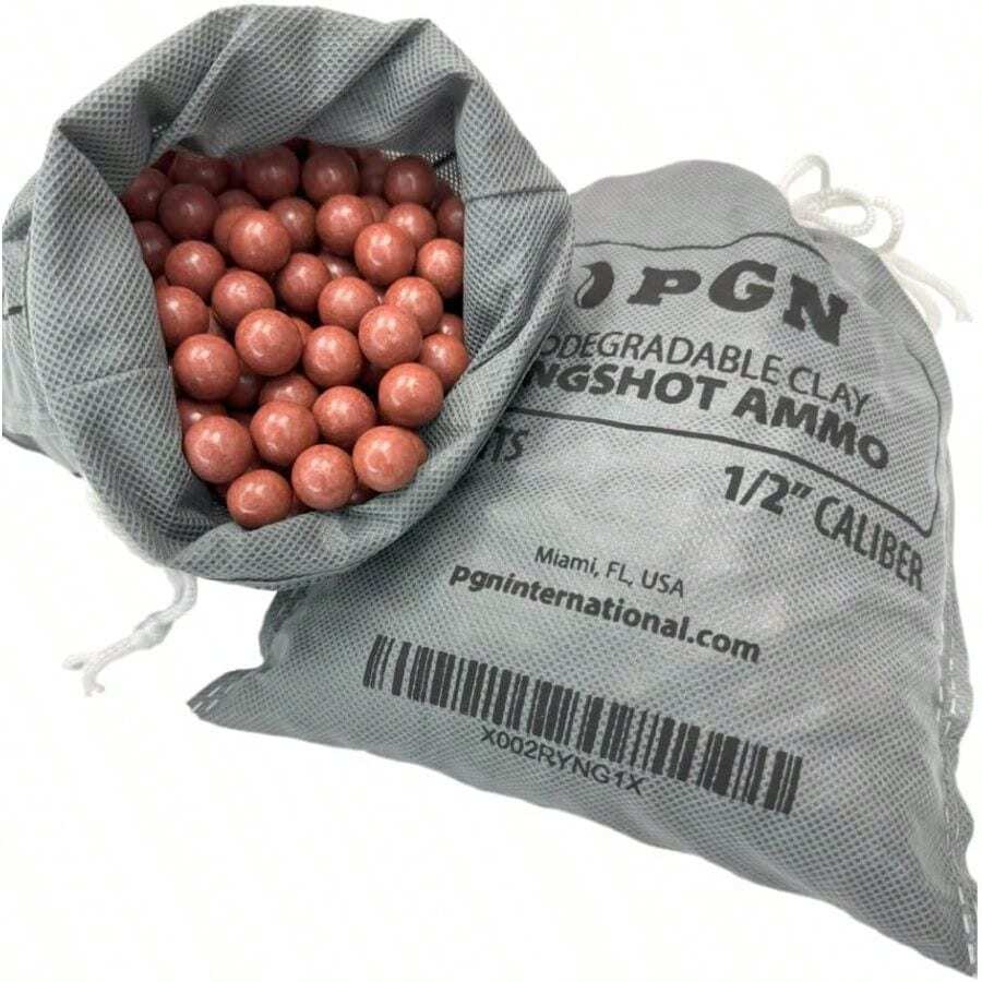Clay Slingshot Ammo - Straight Precise Practice Slingshot Ammo - Pocket ...