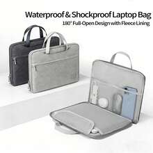 HP Pack O Laptop Sleeve, Shock-Absorbing & Scratch-Resistant Lining, Durable Water-Resistant Fabric, 360-Degree Full Protection Laptop Carrying Case - Multicolor - View 1