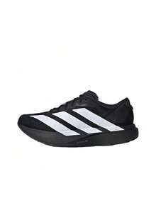 Adidas 阿迪达斯 Adizero Evo 舒适多功能耐穿透气低帮马拉松训练竞速跑鞋，男款，黑白配色 - 黑與白 - 查看 12