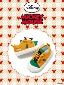 Disney 1 Pair Children's Collaborative Sports Shoes, Suitable For Daily Wear, Festivals, Sports, Outdoor, Comfortable, Non-Slip, Durable, Breathable (Boys' Sports Shoes, Boys' Skate Shoes, Children's Sports Shoes, Girls' Sports Shoes, Girls' Skate Shoes) - Orange - View 2