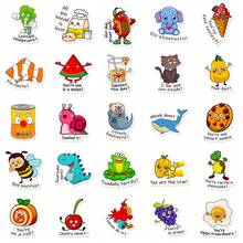 50pcs Pun Stickers With Funny English Puns, Cute Reward Stickers For Kids And Students - 50 PC Stickers - View 5