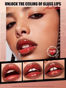 Pudaier 1 Lip Liner + 1 Lip Gloss Set, Long-Lasting Moisturizing, Smooth Application, Perfect Lip Lining, Suitable For All Skin Tones, Great Gift For Music Festivals, Parties, And Valentine's Day - 10+05 - View 6