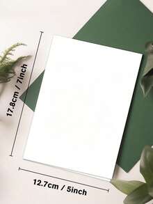 20pcs/50pcs Customized Wedding Greeting Cards, Suitable For Newlyweds, Bride, Groom, Lovers, Personalized With Names And Dates - Multicolor - View 3