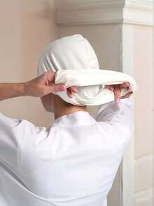 Bộ 2 khăn trùm đầu/khăn quàng cổ nữ cổ điển màu trơn, 3 kiểu quàng khác nhau, đa năng và tiện dụng, chất liệu vải modal co giãn thoải mái, phù hợp cho mặc hàng ngày, thể thao, yoga. - Nhiều màu - Xem 6