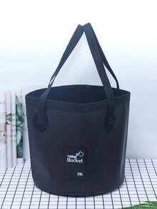 Cubo plegable, práctico y elegante cubo portátil pequeño, diseñado para viajeros y pescadores, recipiente de agua plegable adecuado para pesca, camping, senderismo, mochilero, supervivencia al aire libre, cubo con forma redonda, cubo plegable multifuncional, accesorio de viaje y hogar esencial, decoración de habitación - Multicolor - Ver 13