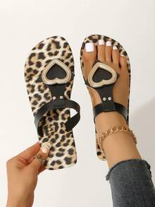 Women's Sandals, New Women's Shoes, Women's Shoes, Slippers, Women's Flat Sandals - Black - View 11