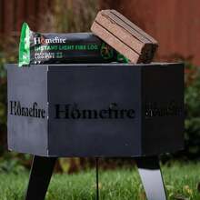 Homefire Instant Light Fire Log 1kg Burns For 2-3 Hours (10 Pack) - B - View 4