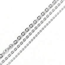 2m 1/1.5/2mm Gold Stainless Steel O-Ring Cross Chain, For DIY Bracelet & Jewelry Making - Chain - View 8