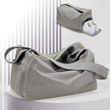 小巧可折叠防水健身包，可调节肩带，可爱舞蹈包，带鞋仓和防潮袋，适合健身房、旅行和周末使用，男女通用 - 彩色 - 查看 9