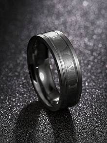 1 Buah Cincin Cantik untuk Wanita, Hadiah Hari Valentine, Perhiasan Pesta Ulang Tahun Pernikahan - Hitam - View 2