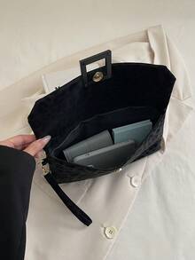 Fashionable, Exquisite, High-End, Elegant Handbag For 2026 New Model, Luxury Light-Weight Women's Modern Style Bag - Black - View 11