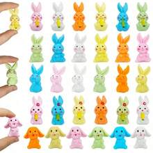 Easter TPR Rabbit Model Gashapon Surprise Egg Toys Gift - Random Color Style - View 1
