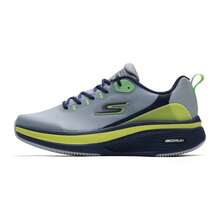 Skechers Giày chạy bộ nam, giày chạy bộ có đệm, giày chạy bộ nam GO RUN ELEVATE 2.0, giày thể thao thường ngày thoải mái, giảm sốc 220851-GYNV - màu xám/hải quân - Xem 1