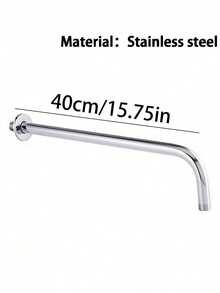 Cabezal de ducha de lluvia, diseño ultradelgado, presurizado, que proporciona una experiencia excelente. Cabezal de ducha de lluvia de acero inoxidable de alto flujo (8 pulgadas, 10 pulgadas, 12 pulgadas, acabado chapado) - Cuadrado - Ver 11