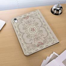 1 Peça Capa Protetora de Tablet Fofa com Slot para Caneta, Suporte Magnético Multi-Ângulo, Função de Suspensão/Ativação Automática, Adequada para Pro/Air, Galaxy A9/S9/S7/S10+, Pad 5/6/7 - Multicolorido - Visão 6