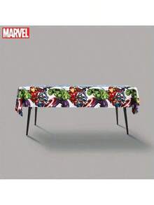 Hasbro 1pc Per Pack Officially Licensed Tablecloths Cool Cartoon Anime Peripherals Decoration Avengers Theme Party Supplies Birthday Weddings Christmas Best Choice New Year's Gift, Valentine's Day Gift, Easter Gift﻿ - Multicolor - View 5