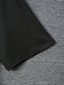 Women T-Shirts - 黑色 - 查看 3