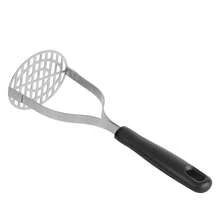 10 Stainless Steel Potato Masher, Black - 1 - 查看 2