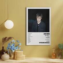 Framed Sam Fender, Hypersonic Missiles, Album Art Poster. Ideal Festive Gift! This Striking Art Piece Upgrades The Decor Of Your Living Room, Kitchen, Bathroom And Any Space In Your House. - In ngẫu nhiên - Xem 5