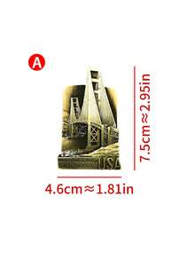 1 chiếc nam châm tủ lạnh 3D trang trí thủ công mỹ nghệ du lịch sáng tạo, nhãn dán tủ lạnh trang trí nhà cửa, nam châm trang trí kiến trúc, phong cảnh và văn hóa. - nhãn dán từ tính - Xem 14