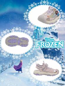 Disney Authentic Collaboration With  | A Pair Of Children's Sneakers, Suitable For Daily, Festival, Sports, And Outdoor Wear. It Fits The Foot Comfortably, Is Anti-Slip, Wear-Resistant, And Breathable (Boys' Sneakers, Boys' Board Shoes, Children's Sneakers, Girls' Sneakers, Girls' Board Shoes) - Purple - View 4