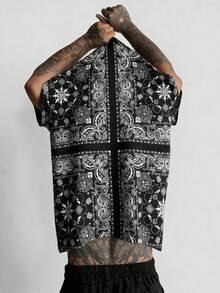 Summer T Shirt For Men Old Money Men - Black - View 2