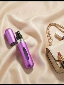 1个5毫升旅行装香水喷雾瓶,无漏斗底部泵头设计,防漏便携迷你喷雾瓶,适合手提包和口袋(可填充),(快速填充),(防漏),(口袋大小),(符合TSA安检/航空运输标准),(全球旅行),(约会之夜),(办公室备用),(派对),(健身房),(旅行者),(优雅女士) - 彩色 - 查看 18