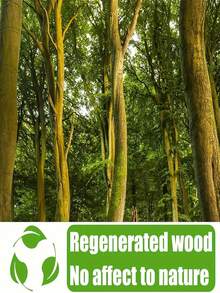 126件天然木珠、木环、DIY首饰制作配件，适用于项链制作，包括木珠、带孔木球和木环。 - 米色 - 查看 6