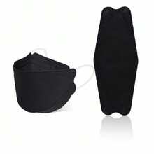 Cubrebocas KF94 NEGRO Paquete Por 10 Piezas 1.8pesos/pz - Verde - Ver 6