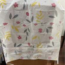 1pc Refrigerator & Washing Machine Dustproof Waterproof Oilproof Cover(Random Print) For School,Office,Household,Travel,Bag,Organizer,Storage,Kitchen Decor,Household Items - White - View 11