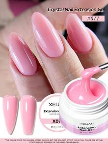 XEIJAYI 150g大容量延展凝膠 UV固化免紙快乾水晶凝膠 - 彩色 - 查看 18