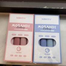 4pcs Fluorescent Highlighter Pen Set - Large Double-Headed Markers, Suitable For Note-Taking, Journaling And Traveling, Eye-Friendly Doodle Pens, School And Office Supplies - Sets - View 18