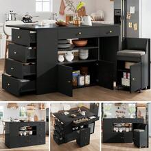 Cabinets - Black + MDF+Metal - View 2