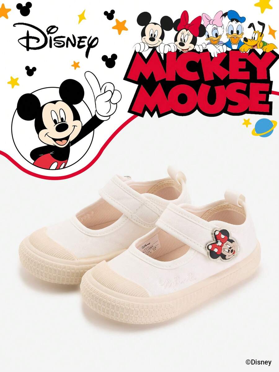Disney 1 Pair Kids' Sneakers, Suitable For Daily Wear, Festivals, Sports, Outdoor Activities, Comfortable, Non-Slip, Durable, Breathable (Boys' Sneakers, Boys' Skate Shoes, Kids' Sports Shoes, Girls' Sneakers, Girls' Skate Shoes) - White - View 1