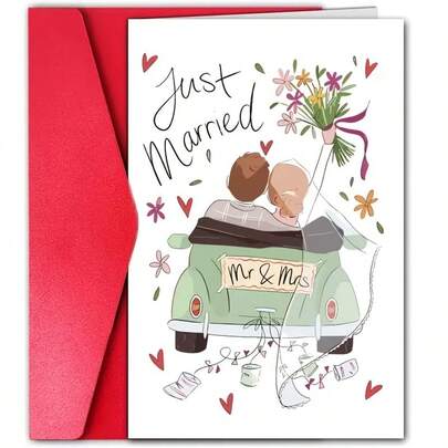 1, Wedding Card, Congratulations Wedding Card, Family Wedding Card, Papyrus Wedding Card, Fun Wedding Card, Best Friend Wedding Card, Wedding Celebration Card, Best Wedding Gift Card