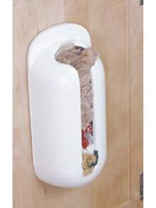 ¡RecomendadoCamco Pop-A-Bag!| Cuenta con un diseño Compacto Que almacena y dispensa convenientemente Bolsas de plástico Reutilizables Dentro de caravanas, campistas, Barcos, hogar y Oficina| Polímero, Blanco¡Top de Temporada - Blanco - Ver 3