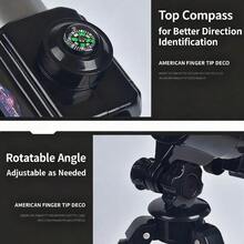 【高清】单筒望远镜套装 | | | 高清高倍率低光夜视 | 观星 | 成人、青少年、初学者、生日礼物 | | 手动调焦 - 彩色 - 查看 7