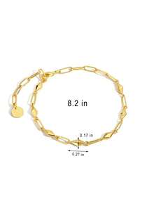 Charm-In 1pc Minimalist Rhombus Design Bracelet, Elegant & Versatile, Suitable For Daily Wear Or Gatherings, Holiday Gift - Yellow Gold - View 3