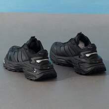 Adidas Giày thể thao thường ngày XLG STORM EDGE thoải mái, giảm sốc, giày chạy bộ unisex KK1001 - Đen/Xám đậm - Xem 1