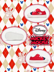 Disney 1 Pair Kids' Sneakers, Suitable For Daily Wear, Festivals, Sports And Outdoor Activities, Comfortable, Non-Slip, Durable, Breathable (Boys' Sneakers, Boys' Skate Shoes, Kids' Sports Shoes, Girls' Sneakers, Girls' Skate Shoes) - Red - View 4