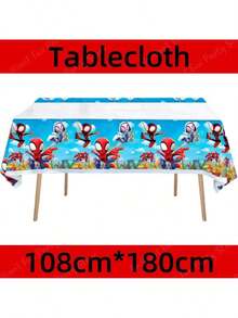 1 chiếc khăn trải bàn Marvel Spider-Man, khăn trải bàn Người Nhện từ nhiều vũ trụ khác nhau, tạo không khí huyền ảo cho các bữa tiệc, món quà khăn trải bàn thiết yếu cho các dịp lễ, tiệc tùng, năm mới, Ngày Valentine, Lễ Phục Sinh. - Nhiều màu - Xem 7