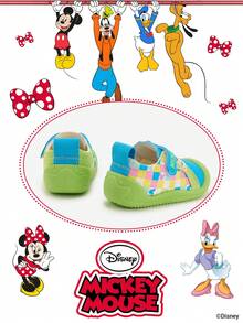 Disney 1 Pair Kids' Sneakers, Suitable For Daily Wear, Festivals, Sports, Outdoor Activities, Comfortable, Non-Slip, Durable, Breathable (Boys' Sneakers, Boys' Skate Shoes, Kids' Sports Shoes, Girls' Sneakers, Girls' Skate Shoes) - Green - View 3