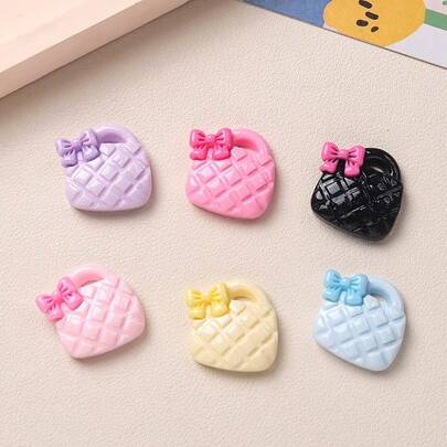 6/12pcs Creative Faux Handbag Refrigerator Magnets, Cute Decorative Stickers, Personalized Fridge Magnets, Suitable For Kitchen, Office, Whiteboard, Storage Cabinet, Dishwasher, Kitchen Decor, Home Decor, Mother's Day Gift