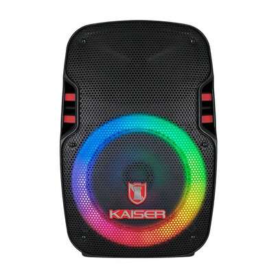 Bafle Kaiser KSE-1008MX 8" 20W RMS Con Micrófono Negra