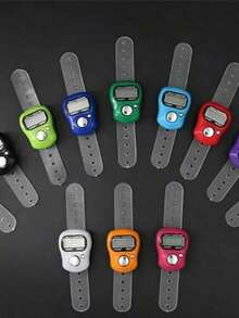 Finger Counter Ring, Digital Tally Counter, Mini Counting Ring For Meditation - Multicolor - View 2