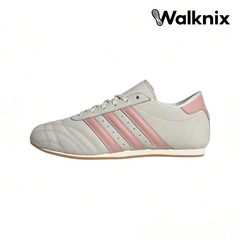 Adidas Originals Taekwondo Comfortable Soft Non-Slip Durable Low-Top Training Shoes Gray Sneaker Women JQ4312 - 彩色 - 查看 1