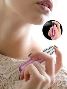 1个5毫升旅行装香水喷雾瓶,无漏斗底部泵头设计,防漏便携迷你喷雾瓶,适合手提包和口袋(可填充),(快速填充),(防漏),(口袋大小),(符合TSA安检/航空运输标准),(全球旅行),(约会之夜),(办公室备用),(派对),(健身房),(旅行者),(优雅女士) - 彩色 - 查看 9