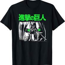 Camiseta de anime Green Eyes - Negro 2 - Ver 1